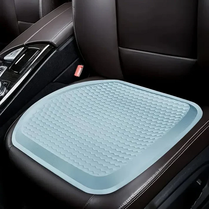 Gel Memory Foam Seat Cushion with Honeycomb Airflow and Cooling Layer