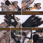 Heated Camo Vest and Gloves Set with Eight Heating Zones and Flip Open Fingertips