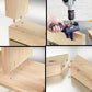 Straight Hole Drill Guide with Adjustable Fence and Depth Control