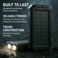 30,000mAh Solar Charger Waterproof External Power Bank