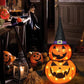 Collapsible Lighted Pumpkin Decorations for Indoor and Outdoor Halloween Display