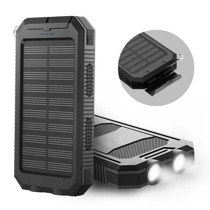 30,000mAh Solar Charger Waterproof External Power Bank