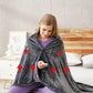 Portable Electric Heated Blanket with Three Heat Settings and Power Bank Connection