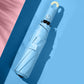 Button Activated Umbrella with 360 Degree Rotating Handle and Hook Storage Design