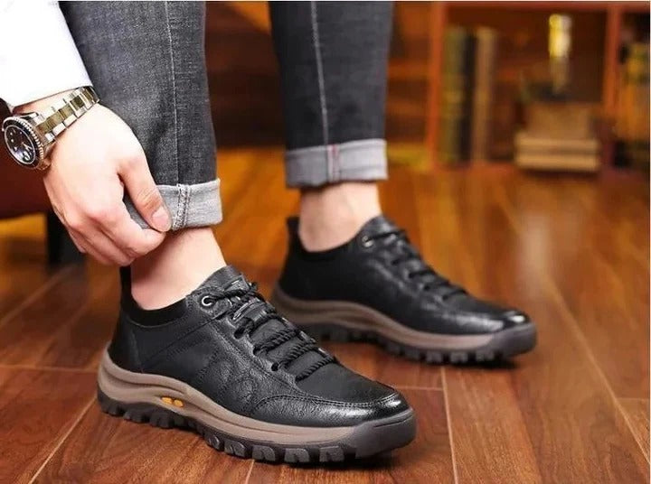 Men’s Hand-Stitched Slip-On Shoes