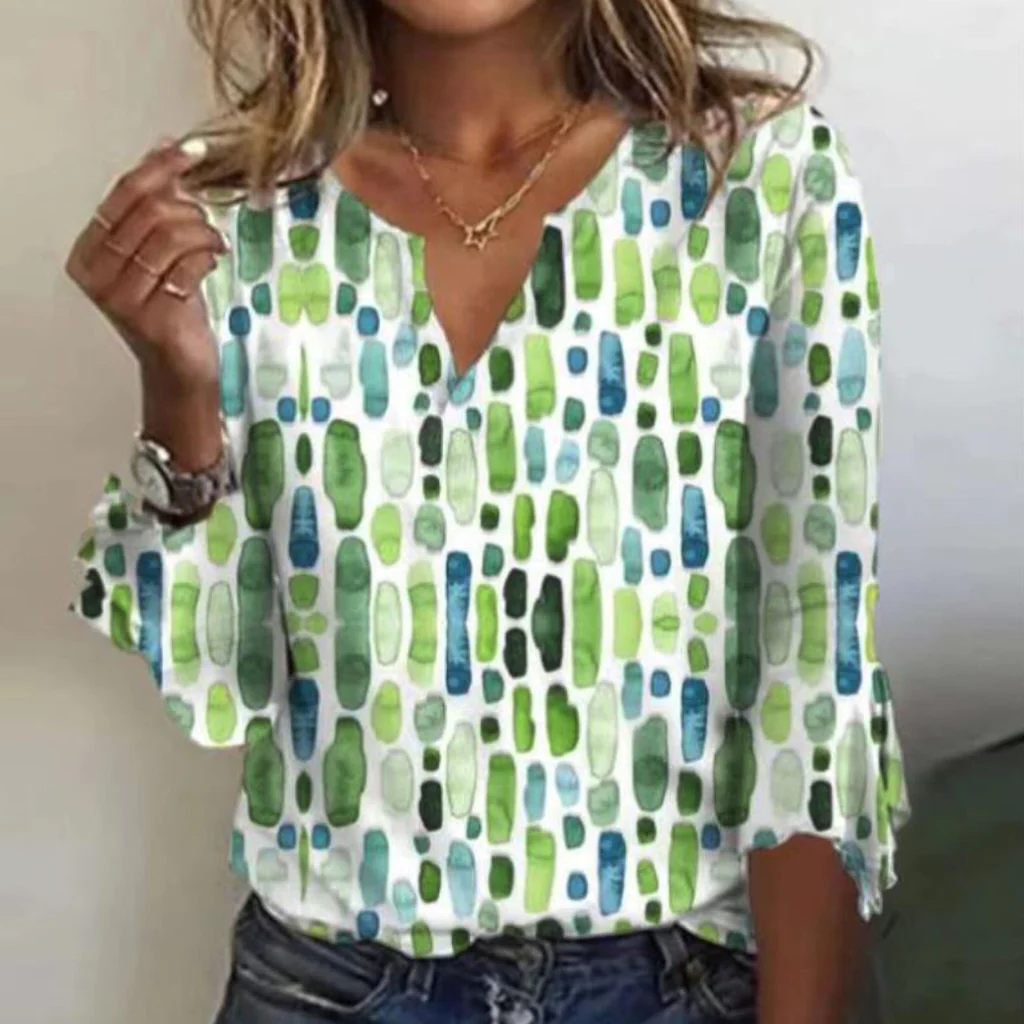 Fitted Top with Flat Seam Construction and Shape Retention, XS-XXL Sizes