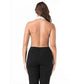Absorbent Terry Towel Bra with Adjustable Rear Cord and Open Back Design