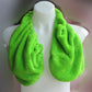 Absorbent Terry Towel Bra with Adjustable Rear Cord and Open Back Design