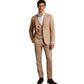 Slim Fit Two Piece Suit with Blazer and Trousers, Six Color Options