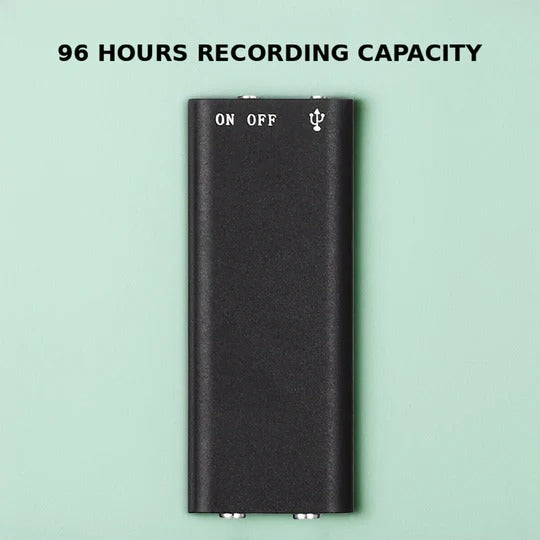 Mini Voice-Activated Recorder for Discreet Audio Capture