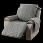 Waterproof Recliner Cover with Plush Fabric and Machine Washable Design