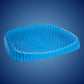 Gel Seat Cushion with Honeycomb Structure and Tailbone Support for Office Chairs, Cars, Wheelchairs