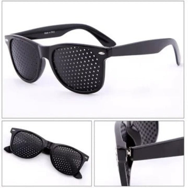 Pinhole Glasses with Precision Aperture Design for Eye Strain Relief