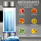 Portable Hydrogen Water Bottle with Built-In Electrolysis Function