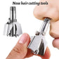 Manual Nose and Ear Hair Trimmer for Men with Precision Cutting Design