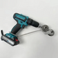 Drill-Powered Sheet Metal Cutter with Chuck Attachment and Portable Design