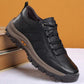 Mens Orthopedic Shoes with Three Arch Support and Ergonomic Insole, Cowhide Upper