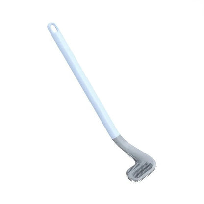 Toilet Brush with Auto-Rinse Base and Sealed Storage Container