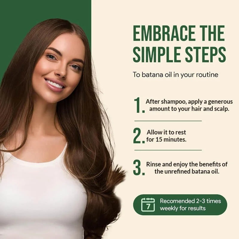 Organic Raw Batana Oil for Hair Growth