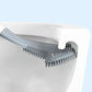 Toilet Brush with Auto-Rinse Base and Sealed Storage Container