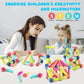 Magnetic Sticks Building Blocks Educational Toy Set for Creative Construction Play