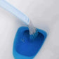 Toilet Brush with Auto-Rinse Base and Sealed Storage Container