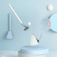 Toilet Brush with Auto-Rinse Base and Sealed Storage Container