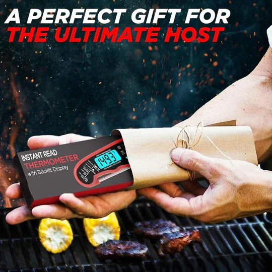 Instant Read Meat Thermometer for Fast and Accurate Food Temperature Checks
