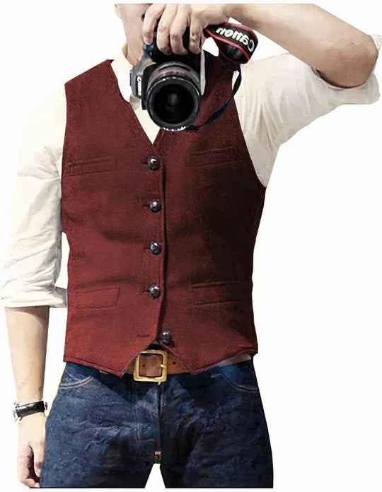 Men’s Classic Gilet for Layered Everyday and Seasonal Wear