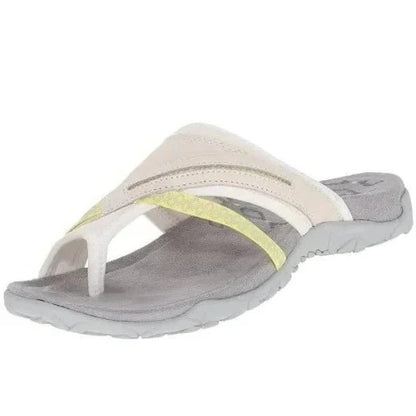 Women’s Casual Cross-Strap Slip-On Sandals