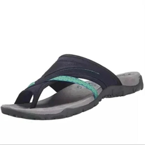 Women’s Casual Cross-Strap Slip-On Sandals