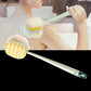 Long Handle Body Scrubber with Dual Sided Brush Head and Extended Reach