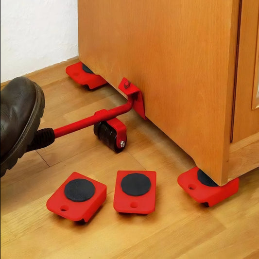 Furniture Lifting Lever with Non-Scratch Sliding Pads and 330lb Capacity