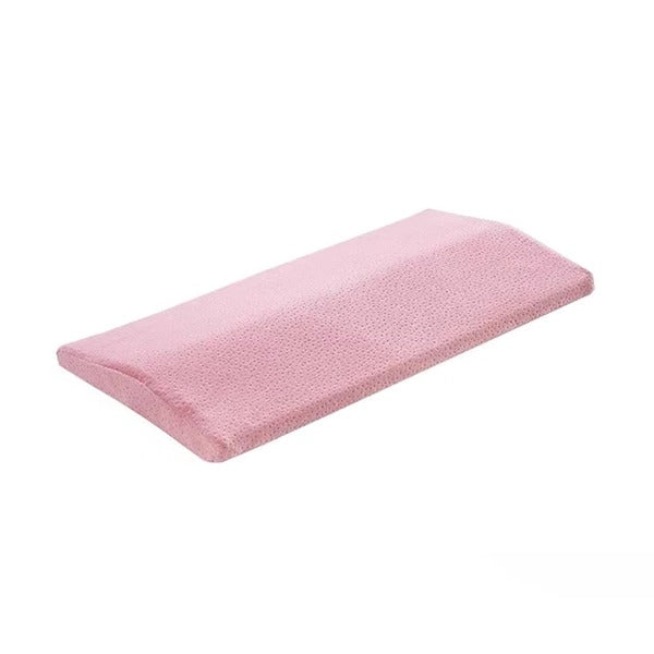 Memory Foam Lumbar Pillow with Breathable Mesh Cover and Adjustable Strap
