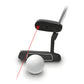 Laser Putting Alignment Guide with Putter Clip and Visible Beam