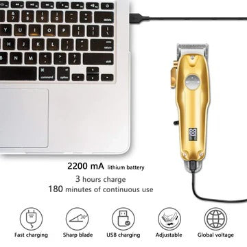 Cordless Professional Hair Clipper and Grooming Set