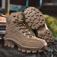 Winter Tactical Boots with Insulated Lining and Ankle Support, Moisture Blocking