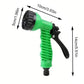 Expandable Garden Hose with Seven Spray Nozzle and Flow Control Lever