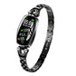 Fitness Bracelet with Heart Rate Monitoring and Touchscreen Display, Interchangeable Chains