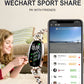 Fitness Bracelet with Heart Rate Monitoring and Touchscreen Display, Interchangeable Chains