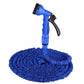 Expandable Garden Hose with Seven Spray Nozzle and Flow Control Lever