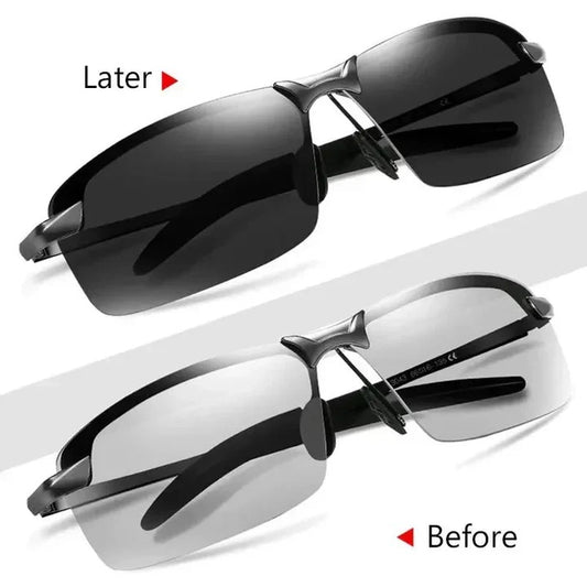 Polarized Photochromic Sunglasses for Adaptive Outdoor and Driving Vision