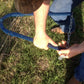 Fence Wire Tensioner with Lever Action and Wire-Clamping Jaws, 18.8 in Metal Construction