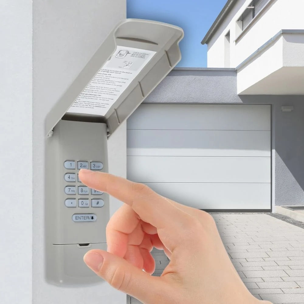Universal Garage Opener Keypad, Side Mount Wireless Garage Door Opener Keypad Control