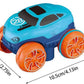 LED Race Track for Kids with Flexible Modular Track and Anti-Tip Car, USB Rechargeable