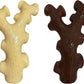 2 Pack Dog Chew Toys for Aggressive Chewers, Indestructible Dog Bones, Medium & Large Breed