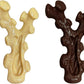 2 Pack Dog Chew Toys for Aggressive Chewers, Indestructible Dog Bones, Medium & Large Breed