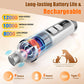 Electric Dog Nail Grinder, 3 Speed Quiet Pet Nail Clipper with LED Lights for Small, Medium and Large Dogs and Cats