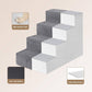 Dog Stairs for Bed 18 Inch Height, 4 Step Non Slip Pet Steps for Small Dogs and Cats