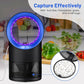 Indoor Fruit Fly & Gnat Trap, Smart Insect Catcher with Adjustable Timer for Home, Kitchen & Houseplants